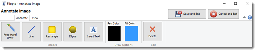 AnnotateToolBar