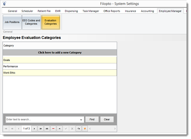 EmpEvalCatsetting