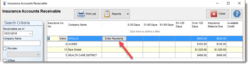 InsReceivePayment