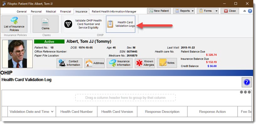 OHIPPatientInsurancetab