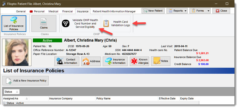 OHIPValidationPatientFile