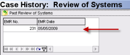 PastEmrListing