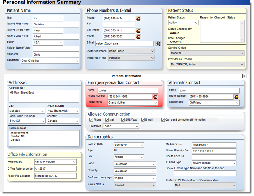PatientInfoSummary