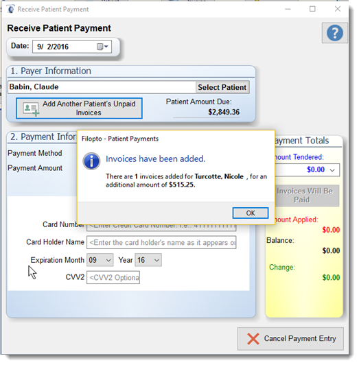 receivepaymentMultiple