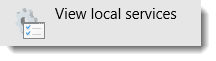 Windowservicebutton