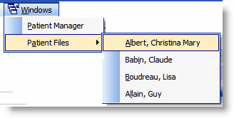 Windowsmenu